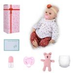 Lifelike 18" Reborn Baby Doll Gift Set