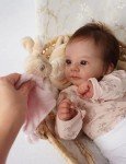 Realistic 19-inch Pinky Reborn Baby Doll