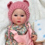 JOYARR 20-Inch Realistic Reborn Baby Doll Set