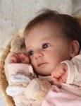 Realistic 19-inch Pinky Reborn Baby Doll