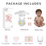 Adorable WOOROY Reborn Baby Dolls Bundle