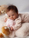 Realistic 19-inch Pinky Reborn Baby Doll