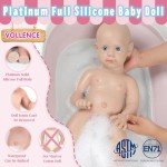 21" Silicone Reborn Baby Doll - Girl Toy