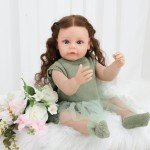 EIKIVAU 22-Inch Lifelike Reborn Baby Doll