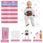 21" Silicone Reborn Baby Doll - Girl Toy