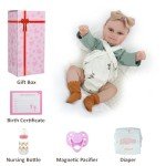 20" Realistic Reborn Baby Doll with Accessories