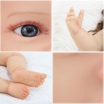 EIKIVAU 22-Inch Lifelike Reborn Baby Doll