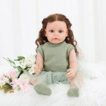EIKIVAU 22-Inch Lifelike Reborn Baby Doll