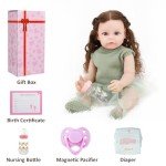 EIKIVAU 22-Inch Lifelike Reborn Baby Doll
