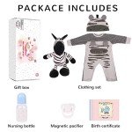 CHAREX 22 Inch Realistic Sleeping Baby Doll