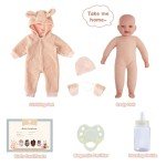 Realistic 17" Mia Baby Doll with Accessories