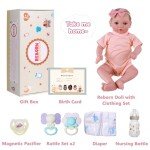 Lifelike 17-Inch Reborn Baby Doll Gift Set