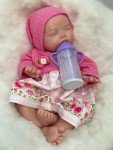Yokyyi 13-Inch Realistic Silicone Baby Doll Set