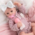 Lifelike Reborn Baby Doll with Accessories, 18 Inch