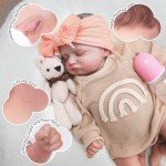 Realistic Newborn Baby Doll with Feeding Toy