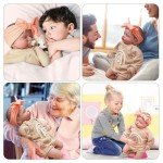Realistic Newborn Baby Doll with Feeding Toy
