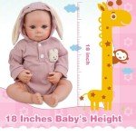 Lifelike Reborn Baby Doll with Accessories, 18 Inch