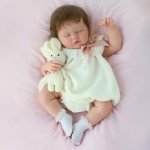 Quinbee 20-Inch Realistic Sleeping Reborn Baby Doll