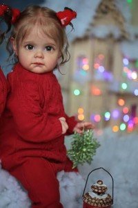 Anano 24-Inch Realistic Reborn Toddler Doll Maggie