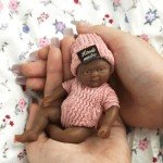 Miniature Silicone Reborn Baby Doll - 4.5