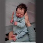 Realistic 20-Inch Reborn Baby Girl Doll with Accessories