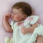 Quinbee 20-Inch Realistic Sleeping Reborn Baby Doll