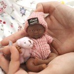 Miniature Silicone Reborn Baby Doll - 4.5
