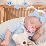Adorable 18-Inch Lifelike Reborn Baby Doll