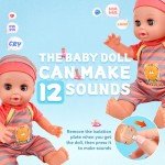 14'' Realistic Reborn Doll with Accessories Set