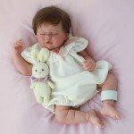 Quinbee 20-Inch Realistic Sleeping Reborn Baby Doll