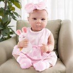 Lifelike 18-Inch Reborn Baby Doll Girl Set