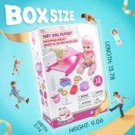 14'' Realistic Reborn Doll with Accessories Set