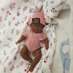 Miniature Silicone Reborn Baby Doll - 4.5