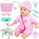 Talking Baby Doll with Doctor Kit for Kids