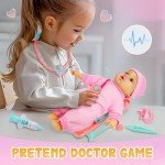 Talking Baby Doll with Doctor Kit for Kids