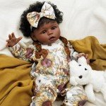 20" Reborn Doll - Black Girl with Accessories