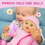 Talking Baby Doll with Doctor Kit for Kids