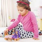 Mini Princess Doll Set with Tiaras and Accessories