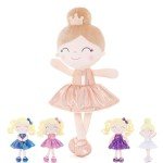 Gloveleya 12-Inch Glitter Skirt Baby Girl Doll
