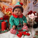 Christmas Outfit for 20" Reborn Baby Dolls