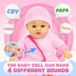 Talking Baby Doll with Doctor Kit for Kids