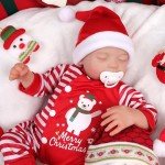 Christmas Outfit for 20-Inch Reborn Baby Doll