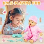 Talking Baby Doll with Doctor Kit for Kids