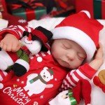 Christmas Outfit for 20-Inch Reborn Baby Doll