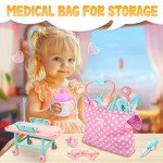 Talking Baby Doll with Doctor Kit for Kids