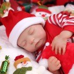 Christmas Outfit for 20-Inch Reborn Baby Doll