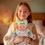 Lifelike 20-Inch Reborn Baby Doll - Sleeping Girl