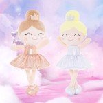 Gloveleya 12-Inch Glitter Skirt Baby Girl Doll