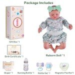 Lifelike 20-Inch Reborn Baby Doll - Sleeping Girl