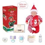 Christmas Outfit for 20-Inch Reborn Baby Doll